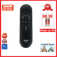 Điều khiển remote từ xa dùng cho tivi toshiba giọng nói CT-8520 hàng bóc máy còn mới 80%-đầu bấm tv toshiba CT-8520
