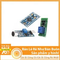 Điều Khiển Thiết Bị Bằng Âm Thanh (Combo Arduino Pro Mini + Module cảm biến âm thanh + Module relay 1 kênh)