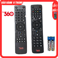Điều khiển Tivi 360 giọng nói kèm Pin - Remote đầu thu Tivi 360.