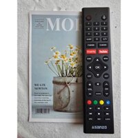Điều khiển tivi Asanzo giọng nói chính hãng- Hàng mới  100% Tặng kèm Pin.
