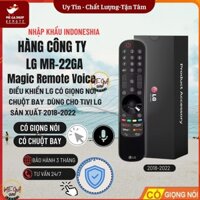 Điều khiển tivi Hãng· LG giọng nói 2022 MR22GA các dòng tivi LG 2017-2022-Hàng  Fullbox LG Remote tivi LG--thanhlu