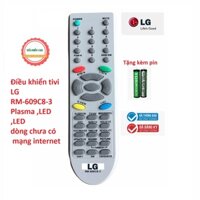 điều khiển tivi LG RM-609CB-3 loại cũ dầy CRT và chưa có mạng internet - Remote Điều khiển tivi LG RM 609CB 3 đời  cổ