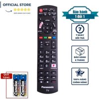 Điều khiển tivi Panasonic chính hãng zin theo TV, Remote panasonic TV smart có internet, mót bấm từ xa của tivi pana