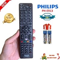 Điều khiển tivi Philips PH-E913 Smart TV LED LCD Hàng tốt [ BH đổi mới, tặng kèm pin ] Remote tivi Philips