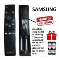 Điều khiển tivi samsung dùng cho tất cả các dòng TV 4k UA 32 40 43 49 50 55 QA65 4K KU NU RU Smart QLED dùng được Made in vietnam