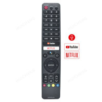 điều khiển tivi SHARP 346 giọng nói dán chữ