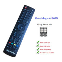 Điều khiển tivi skyworth to chính hãng, Remote TV skyworth - Tặng kèm pin