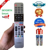 Điều khiển tivi Skyworth Smart/LED/LCD Hàng chính hãng, remote tivi Skyworth 32TB7000 FHD - Tặng kèm pin