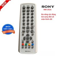 Điều khiển tivi Sony đa năng đời cổ RM-191A các dòng CRT đời cũ màn  hình nồi - Loại 1 full box