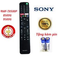 Điều khiển tivi sony giọng nói RMF-TX500P hàng zin theo máy Bảo hành 12 tháng Dùng cho các model 8500G9500G65AG977AG955A9G..