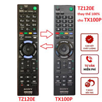 Điều khiển tivi sony RMT-TZ120E hàng sịn, thay thế hoàn toàn cho RMT-TX100P, remote sony tx100p các dòng W800C