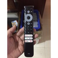 điều khiển tivi tcl giọng nói mẫu 2022