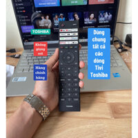 Điều khiển Tivi Toshiba hàng Zin theo máy chính hãng tặng kèm pin( Dùng chung tất cả Tivi Toshiba)