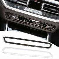 Điều Khiển Trung Tâm Ô Tô CD Bảng Âm Lượng Nút Khung Bao Viền Miếng Dán Phù Hợp Cho Xe BMW 3 Series G20 G28 325i 330 2020-2025