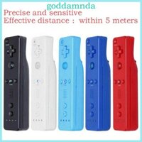 Điều khiển từ xa GODD Bộ điều khiển tay cầm chơi Game từ xa cho Wii U Wiimote Máy chơi Game