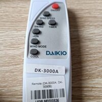 Điều khiển từ xa quạt điều hòa Daikio DK-3000B