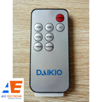 Điều khiển từ xa quạt điều hòa Daikio DK-1500A và DK-7000A và DK-9000A