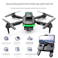 Điều khiển từ xa Tránh chướng ngại vật bốn mặt Xoay 360 độ Camera kép Chụp ảnh trên không Có thể gập lại Bốn trục F