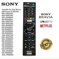 Điều khiển từ xa TV thông minh Sony Bravia LED RMT-TX100D chính hãng Tương thích với RMT-TX101J RMT-TX102U RMT-TX102D..