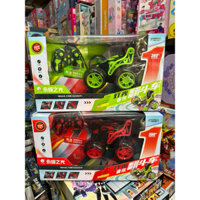 Điều khiển từ xa Xe ô tô lộn nhào, sử dụng pin sạc, có nhạc và đèn phát sáng (giao mẫu ngẫu nhiên)