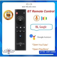 Điều khiển Ugoos UR-01 Bluetooth có chuột bay, giọng nói, tương thích với Mibox 4k , Mibox S, Android TV, Android Box