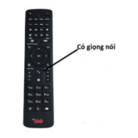 Điều Khiển Viettel TV360 Có Giọng Nói Chính Hãng-Remote Đầu Thu Viettel TV360