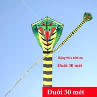 Diều rắn dài 31 mét khủng thả dễ bay đầm