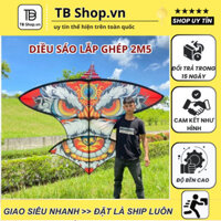 Diều sáo đuôi cá lắp ghép carbon giá rẻ 2m5 3m5 4m5 5m5 - NVT 360 - Tb shop.vn
