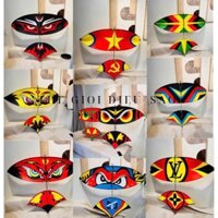 Diều Sáo Lắp Ghép Pull Cacbon Giá rẻ .Diều Sáo Các Mẫu 1m5 Vải In Nhiệt Cực Nét Có Sẵn Dây Lèo