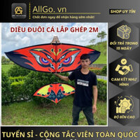 Diều sáo mini 2m giá rẻ, diều sáo lắp ghép 2m5 3m5 carbon - NVT 360 - Tb shop.vn