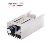 Điều tốc động cơ AC 220V 6000w,10000w điều khiển tốc độ động cơ, Đèn điện, quạt máy, máy mài