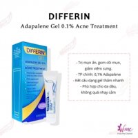Differin Adapalene Gel 0.1% Acne Treatment