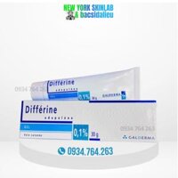 Differin Gel 0.1% (30g) - adapalene 0.1% Kem Trị Mụn Hiệu Quả Từ Galderma