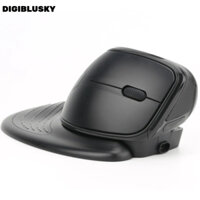 DIGIBLUSKY Chuột Thu USB Có Thể Điều Chỉnh Góc DPI Có Thể Điều Chỉnh 1000 / 1600 / 2000 / 2400 / 3600 DPI 2.4GHz Chuột Sạc Type-C Không Dây Dọc Có Đèn Màu