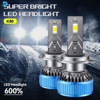 Digifounder 1 Đèn pha LED ô tô Đèn LED chùm cao và thấp Bóng đèn ô tô Đèn 4500LM Đèn H1 H3 H4 H7 H11 9005 9006 9012 C4H1