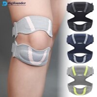 Digifounder 1Pc Thể Thao Chuyên Nghiệp Patellar Dây Đeo Đôi Thiết Kế Áp Lực Hấp Thụ Sốc Chạy Thể Dục Nẹp Đầu Gối S1U9
