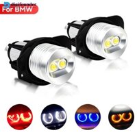 Digifounder 2 Chiếc Đèn LED Ô Tô Mắt Thiên Thần Đánh Dấu Bóng Đèn Bên Xe Đèn Pha Sáng Thay Thế 6W Cho Xe BMW 3 Series E90 E91 5 Series E60 E61 Phụ Kiện D7U4