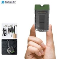 Digifounder Đa Năng Di Động Móc Khóa Ánh Sáng Có Kẹp Lưng Cắm Trại Ngoài Trời Câu Cá Nguồn Ánh Sáng Đôi Nắp Kẹp Đèn Pin Type-C Sạc P4R5