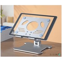 Digimix - Giá Đỡ iPad Nhôm MT88 Kệ Đỡ Máy Tính Bảng Điện Thoại Gấp Gọn Nâng Chỉnh Độ Cao Đa Năng Cao Cấp