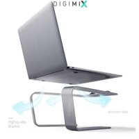 DIGIMIX | Giá đỡ laptop macbook nhôm cao cấp P49, P43  nâng cao hỗ trợ tản nhiệt cho máy tính xách tay 11 inch - 16 inch