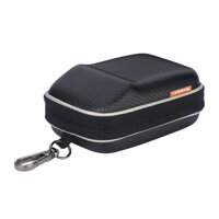 Digital Camera Bag Hard Case Protect Waist Packs For Nikon Coolpix W300 W100 Aw130 Aw120 S33 S32 L32 L31 Sony Rx100 M6 M5 Ii(Black)