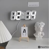 Digital Decoration For Bedroom Desk Watches Led Wall Clock Living Room Alarm Modern Home And Decoration Electronic Table Decor 【Pwatch】