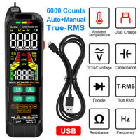 Digital Multimeter Meter Alternating Current Direct Current Voltage Multimetro True RMS Capacitance Temp Detector Multit