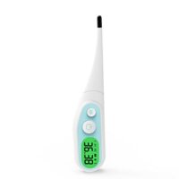 Digital Thermometer 10S Fast Measuring LCD Screen Backlight Thermometer W/ Memory Function For Oral Cavity Armpit Rectum