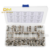 DIIYMORE Hộp cầu chì ống thủy tinh  200 CÁI 6x30mm 1A-20A 5 x 20mm 1A-20A Cầu chì ô tô