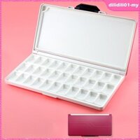 [Dilidilidamy] Bảng Màu Nước Hộp Sơn Chống Rò Rỉ Chống Thấm Nước Khay Sơn Gấp Cho Màu Nước Sơn Dầu Sắc Tố Acrylic Gouache Họa Sĩ