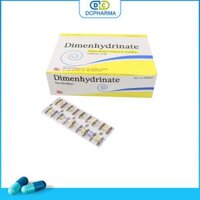 Dimenhydrinate thuốc chống say xe Thái Lan (H/1000v)