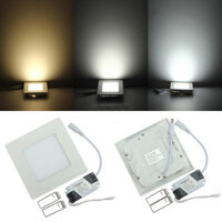 Dimmable 6W Square Ultra Thin Ceiling Energy-Saving LED Panel Light