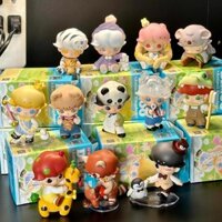 Dimoo Animal Kingdom Series Hand-Made Mystery Box Cô Gái Quà Tặng Để Bàn Trang Trí Búp Bê popmart Animal Kingdom Series