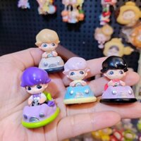 Dimoo dimoo Xe Hạt Dễ Thương Erchuang Búp Bê Sửa Đổi Có Thể Đấm Như Móc Khóa Dây Xích Điện Thoại Di Động Dễ Thương Hợp Thời Trang Chơi